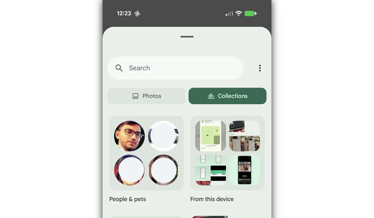 android 16, photo picker, google foto, ricerca immagini, novità android, canary, google