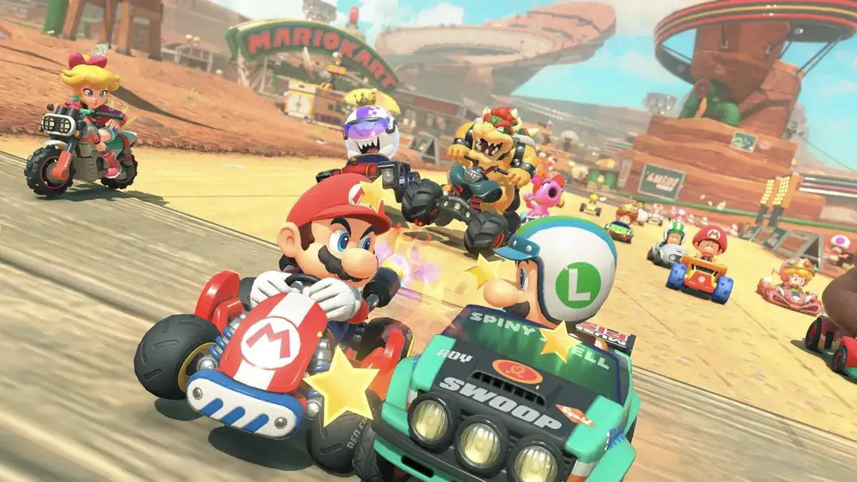 mario kart world, aggiornamento mario kart, patch nintendo switch 2, completamento collezionabili, novità mario kart