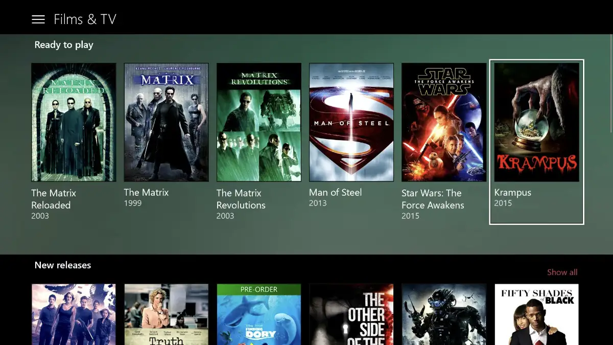 xbox movies, microsoft store, chiusura tv microsoft, film su xbox, microsoft film tv, xbox app dismessa, movies anywhere