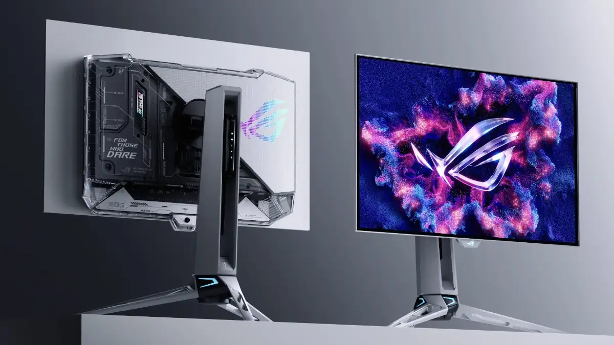 asus rog oled, monitor gaming 720hz, swift oled 720hz, monitor esports, tandem oled, displayport 2.1a, gamescom 2025